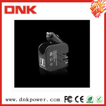 CE, FCC, RoHS, Charge Fast 3 USB Car Charger